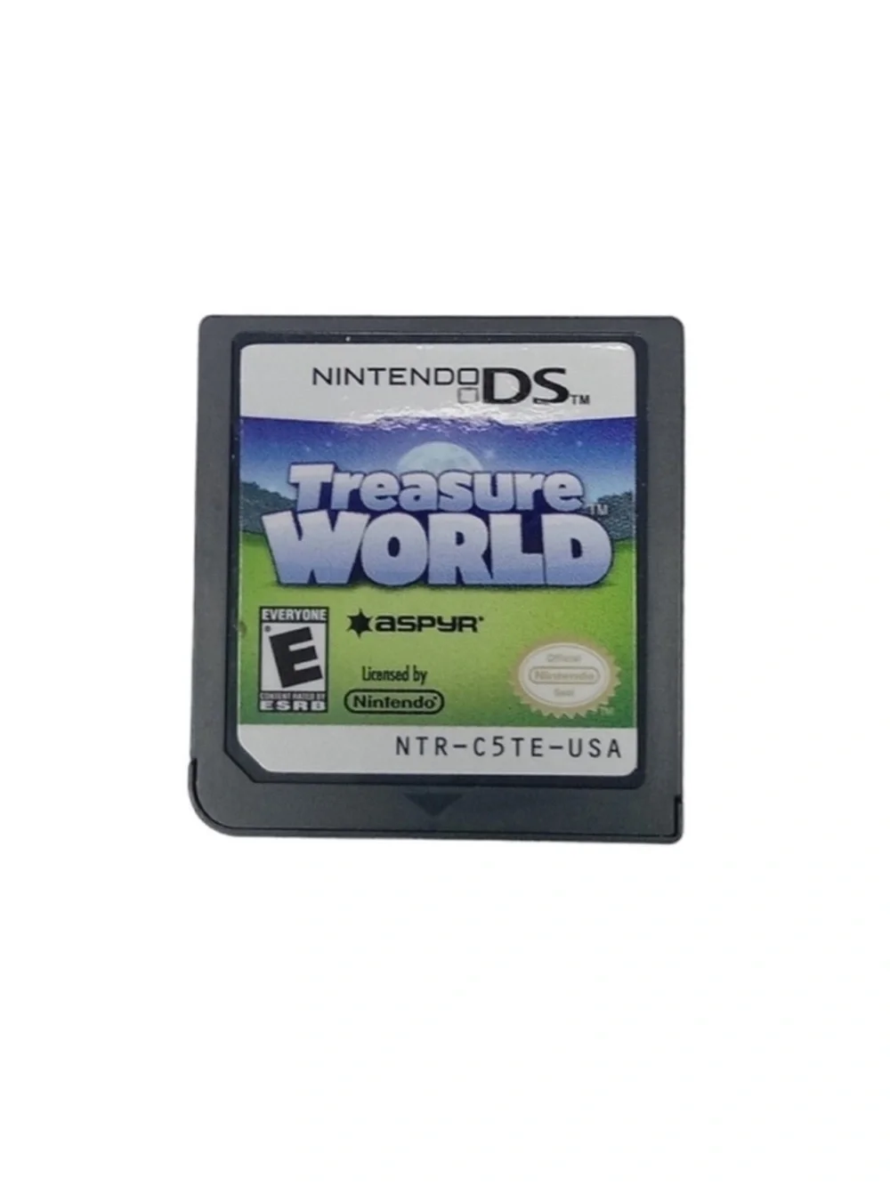 Nintendo Treasure World Game Card - Black